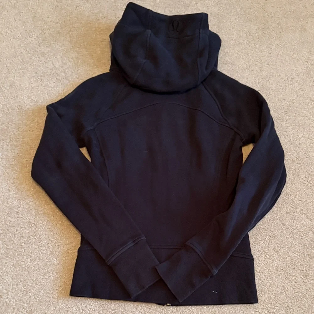 lululemon athletica Black Scuba Zip Up Jacket - Picture 3 of 3